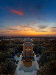 Planetarium Sunset Airview